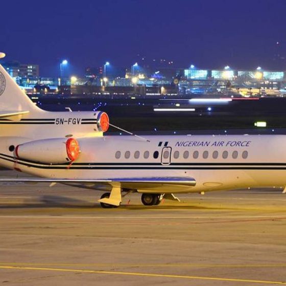 nigeria presidential jet naf 001