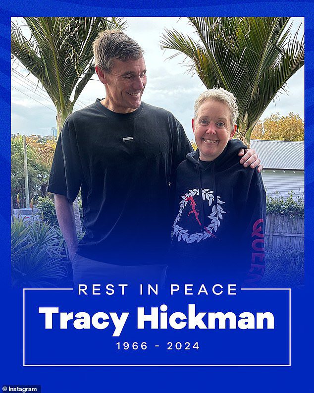 Tracy Hickman, 57, died by euthanasia on Wednesday on a beach in New Zealand, her pal Dom Harvey and partner Paul confirmed on Instagram
