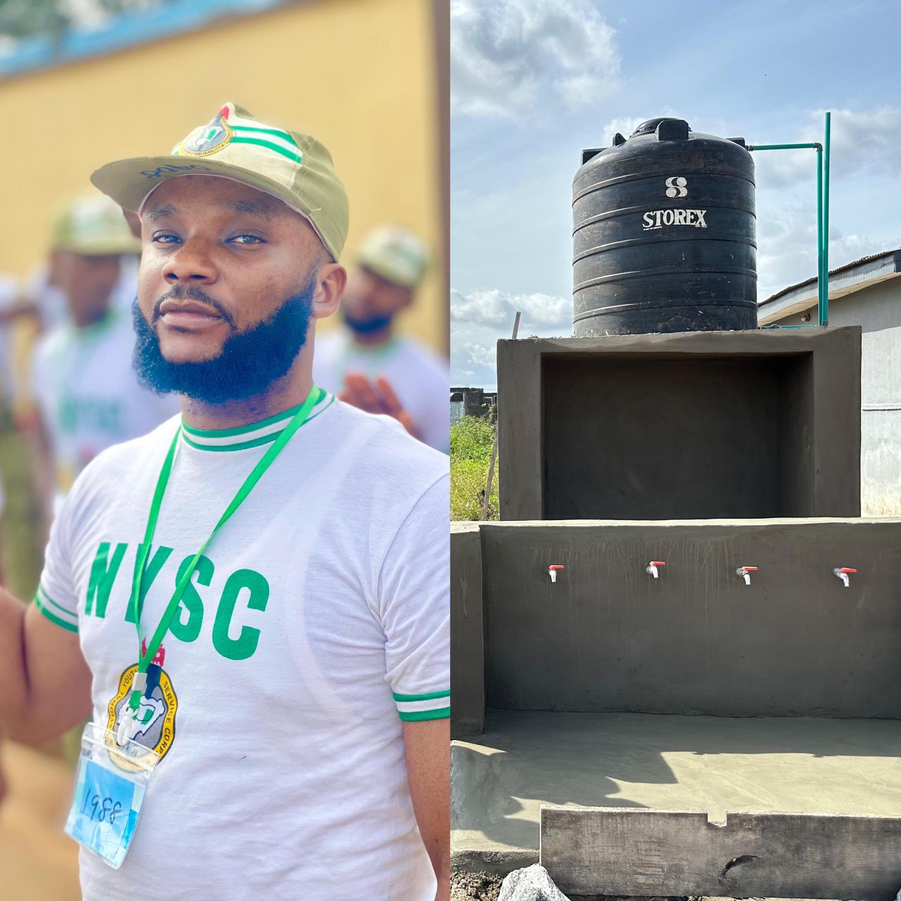 Corps Member Executes Water Project In Lagos' Ijagemo Community 