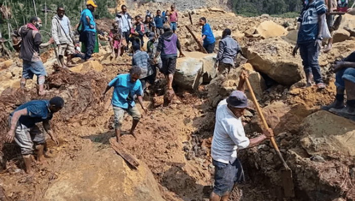 Desperate Rescue Efforts Underway After Devastating Papua New Guinea Landslide