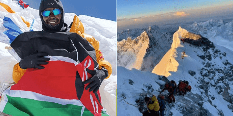 Kenyan climber Kirui Cheruiyot's body to be left on Mt. Everest