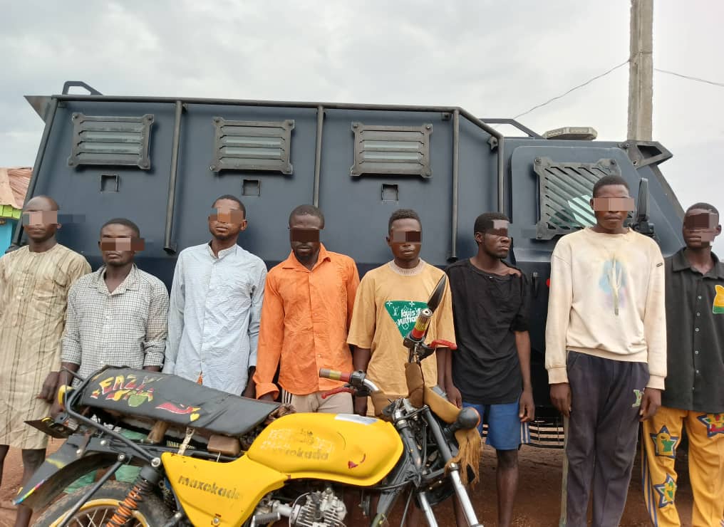 Police Arrest 9 Over Motorcycles Theft In Ekiti