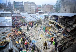 Tragedy Strikes As Nairobi Building Collapses, Trapping Resident
