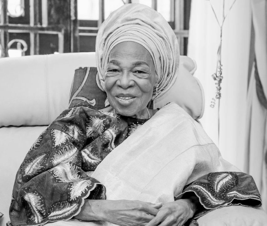 Buhari Mourns Passing Of Ex-Senate President Bukola Saraki’s Mother
