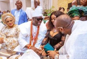 Davido Sheds Tears As Chioma's Father Blesses Union