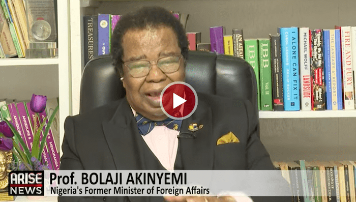 Presidential Debate: I Feel Sorry For Biden And The United States, Says Bolaji Akinyemi