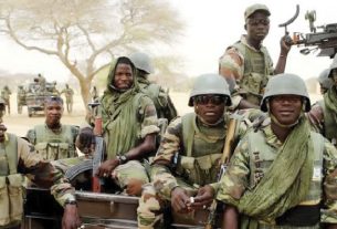 Troops of the Nigerian military attached to Operations Hadarin Daji