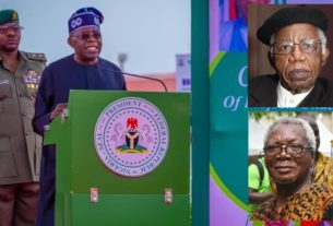 Tinubu Names Roads in Abuja After Literary Giants Chinua Achebe, JP Clark 