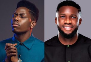“Let’s finish your debut album first” – Moses Bliss tells signee, Ebuka Songs as he prays for right woman