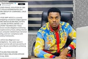 Police Interrogate CEO Blord Group of Companies for Terrorism Funding, Cryptocurrency Fraud