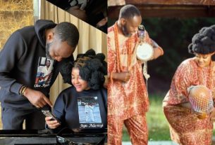 Yoruba Actress Biodun Okeowo and lover shares pre wedding photos online