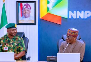 NNPC Boss Mele Kyari Urges Military to Sustain Efforts Against Oil Theft as Production Improves