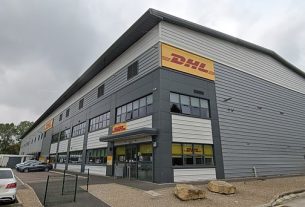 Counter-terrorism police are investigating whether Russia was behind an incendiary device that burst into flames at this DHL centre in Minworth, Birmingham