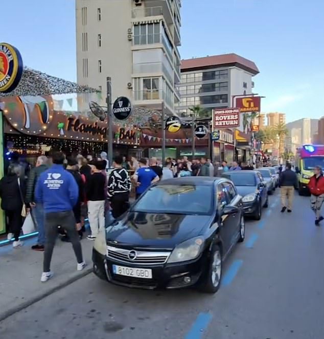 The father-of-one, 29, from Halifax, was enjoying drinks at the Funky Flamingo bar on March 22 when tragedy struck, sparking a major response from emergency services