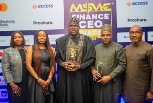 Keystone Bank Wins 'Best Bank In MSME Finance' Award As MD Emerges 'CEO Of The Year'